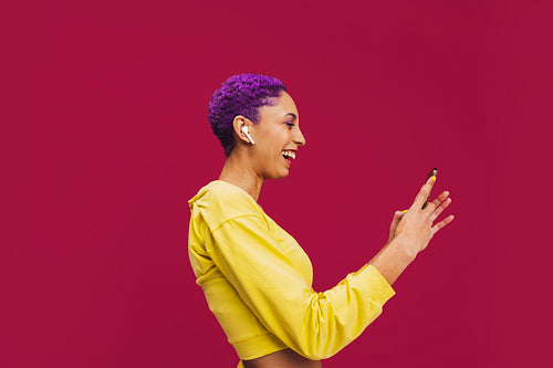 Wireless video calling