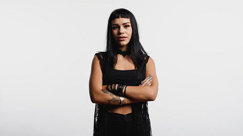 Portrait of a gothic woman