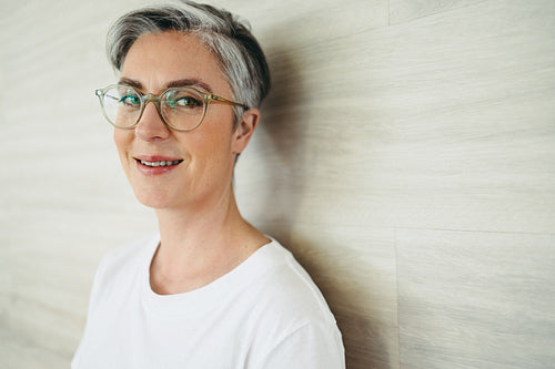 Portrait of a mature businesswoman smiling at the camera