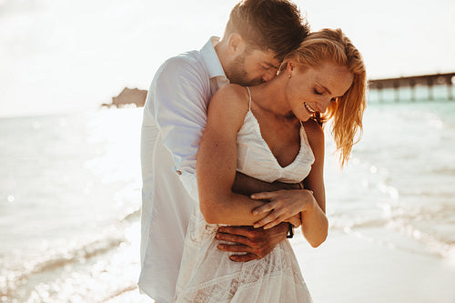 Romantic holiday experience at the sea