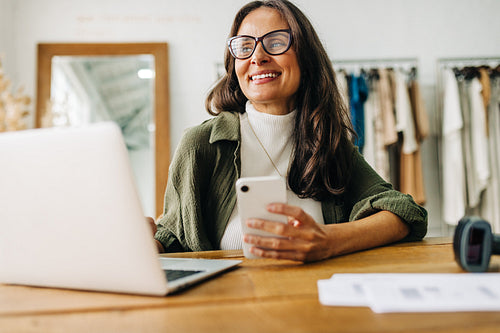 Small business management made easy: Clothing store owner uses technology to succeed