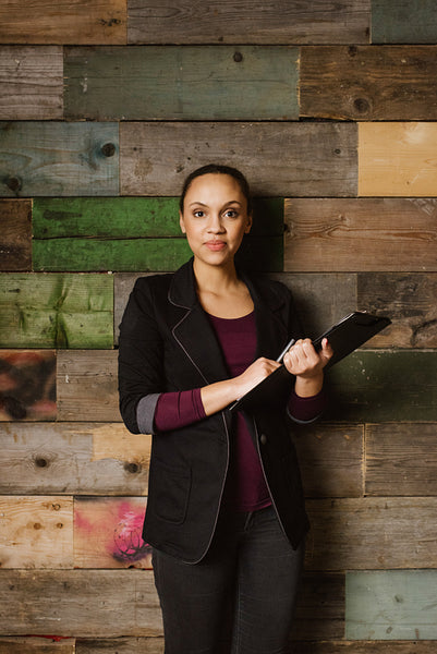 Confident young african businesswoman