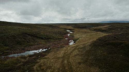Small brook in the valley