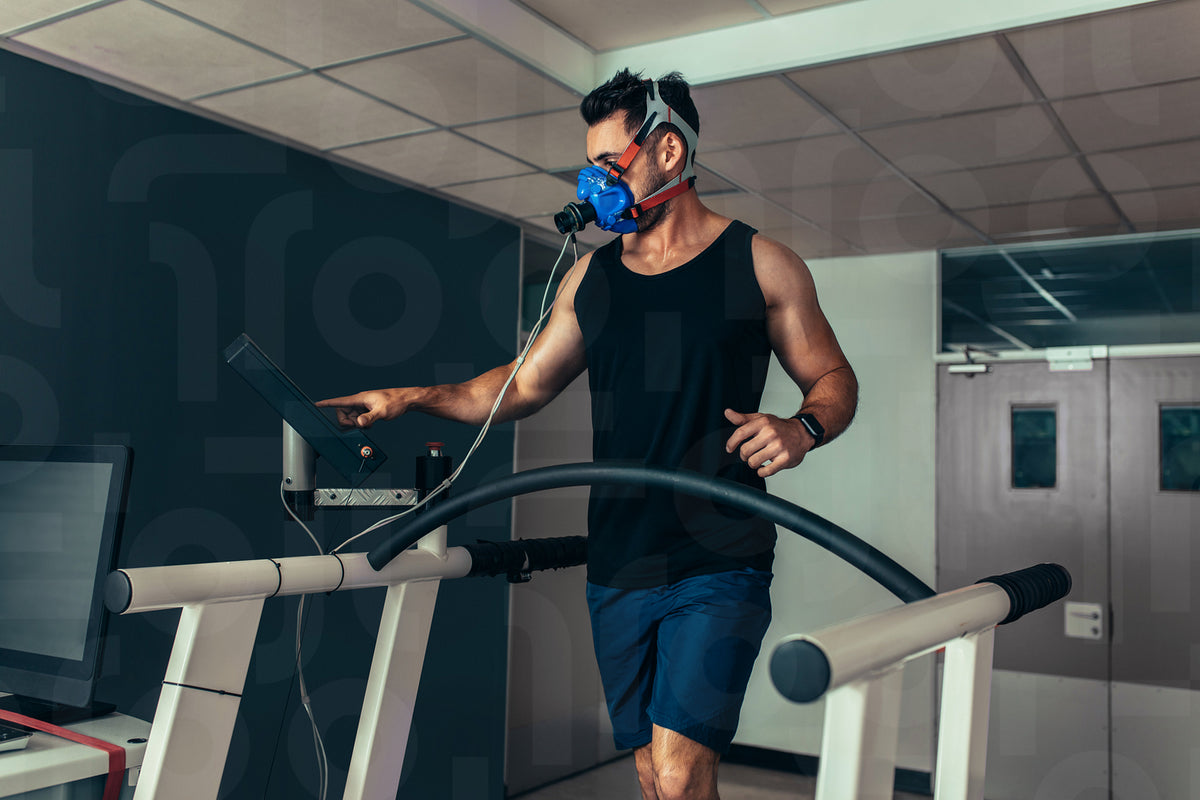 In Lab Basketball Testing Athlete testing his performance in sports science lab – Jacob Lund ...