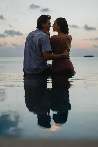 Romantic couple on a holiday