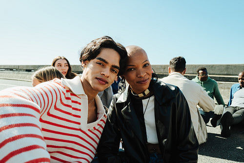 More love, less fear: protesters demand a just world