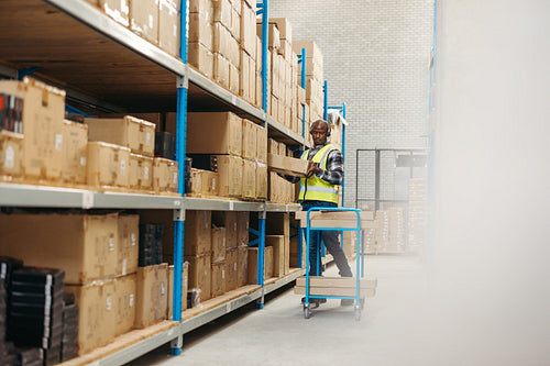 Batch picking using voice-picking technology