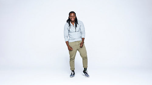 African man with dreadlocks