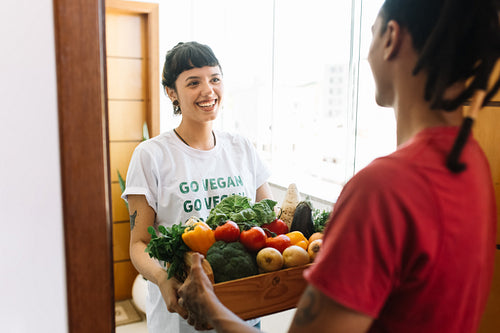 Vegan food home delivery