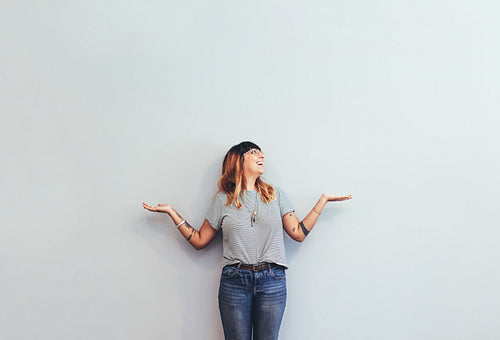 Portrait of a smiling woman