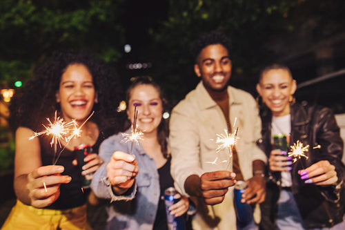 Bengal lights for the holiday season