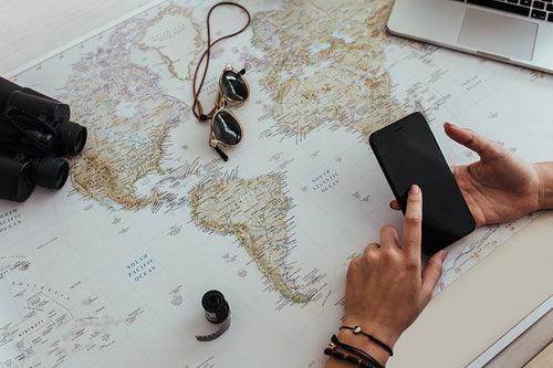 Tourist planning for a vacation