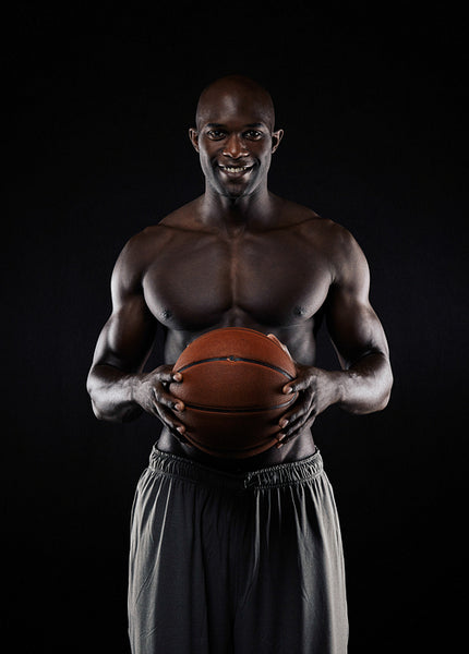 African basketball player