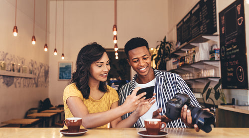 Getting inspiration from friend's content