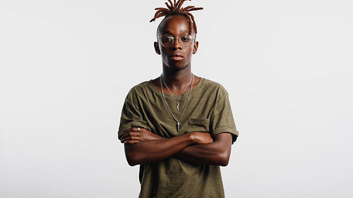 African man with dreadlocks