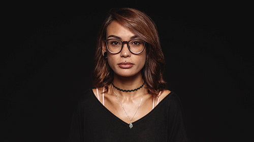 Portrait of a young woman