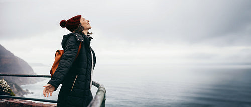 Backpacking Travel Adventure - Solo Travel Concept