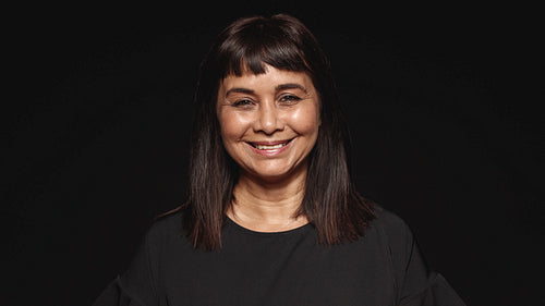 Portrait of a happy woman