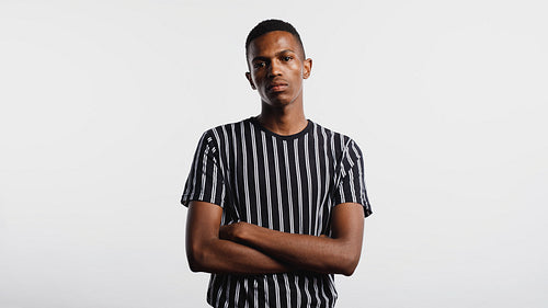 Portrait of an african man