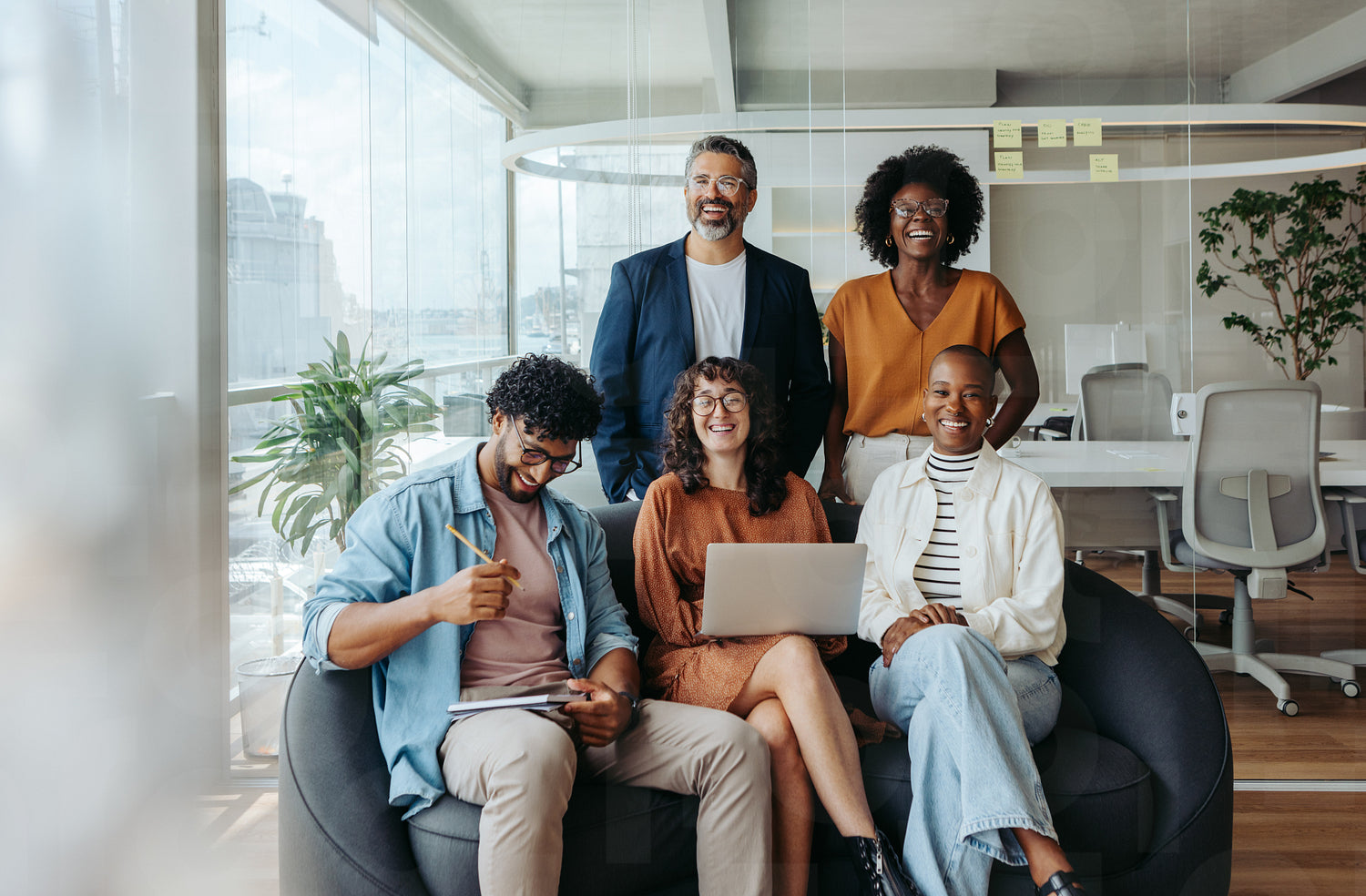 Professional team collaboration