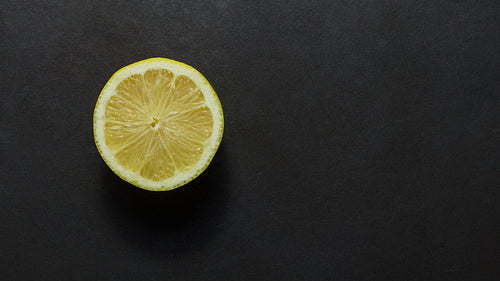 Half cut lemon