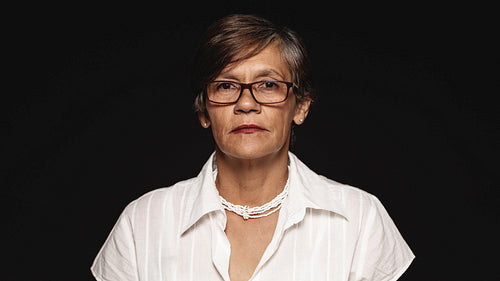 Portrait of a senior woman