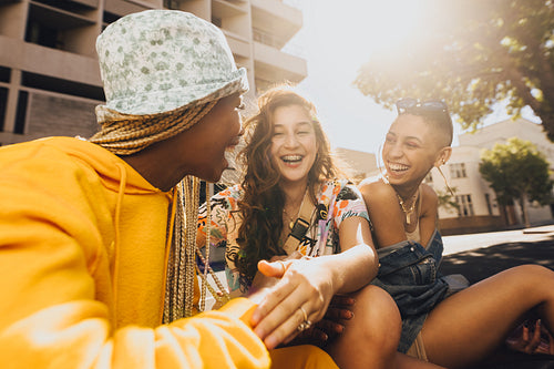 Bonding with laughter