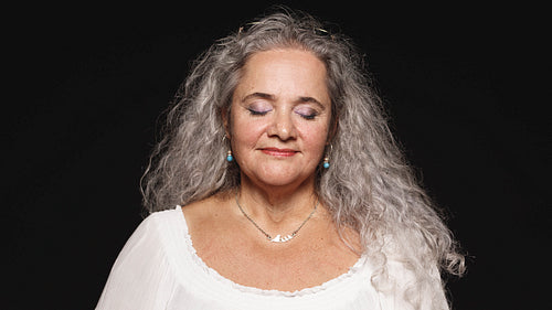 Portrait of a senior woman