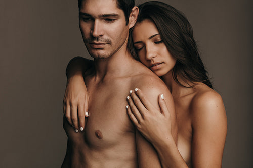 Sensual young couple