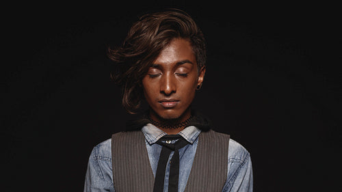 Portrait of an african man