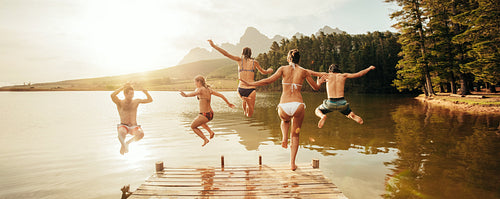 Friendship, Freedom and Summer Concept