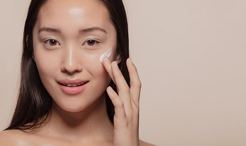 She enjoys her beauty regime