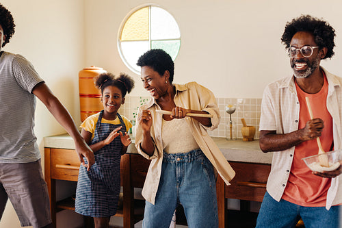 Family fun in the kitchen: Bonding and laughter while baking together