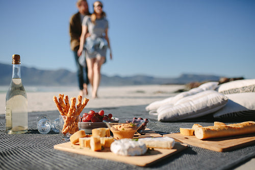 Picnic on the beach