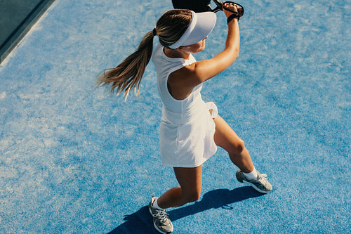 Game-winning lob: Padel athlete triumphs in championship match