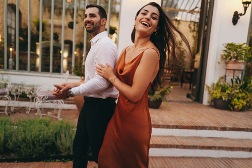 Going on a honeymoon at a luxury hotel