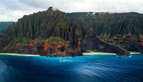 Beautiful Coastline Scenery: The Majestic Na Pali Coast