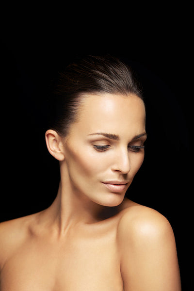 Natural Beauty with fresh and clean skin