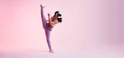 Virtual reality action