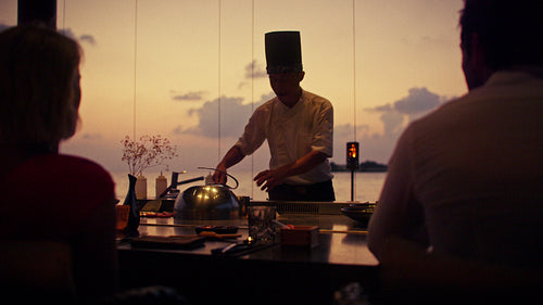 Smiling family on vacation captures a memorable moment with a joyful outdoor selfie