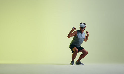 Weightlifting in the metaverse