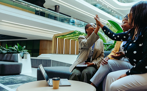 Dynamic teamwork among African American professionals in a sustainable corporate setting