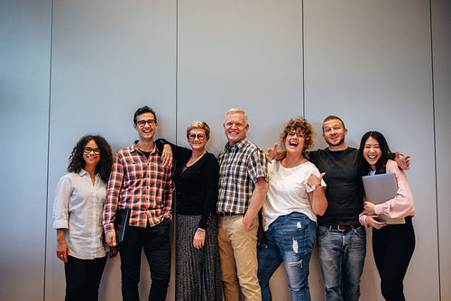 Successful business team