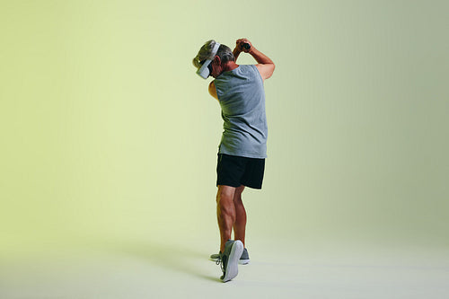 Playing golf in the metaverse