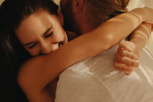 Love's Light Whispers: A Delicate Embrace