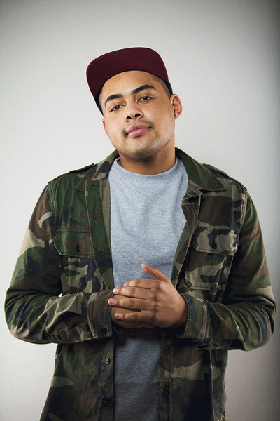 Young man posing in casual wear