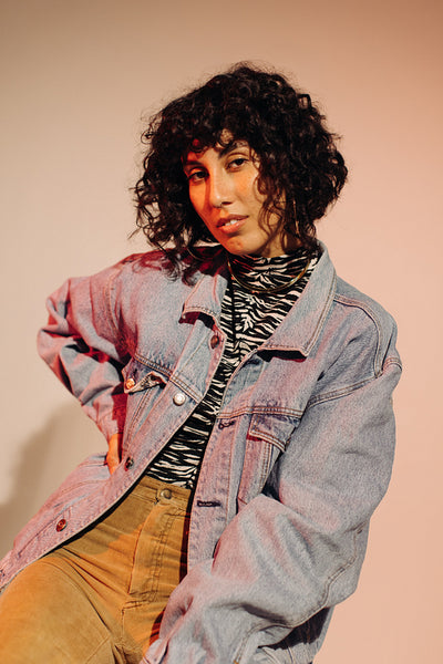 Stylish young woman looking at the camera