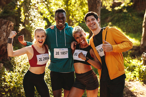 Mixed cross country race winners