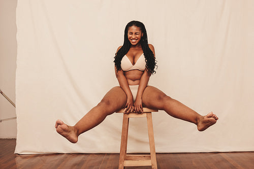 Feeling happy and self-confident