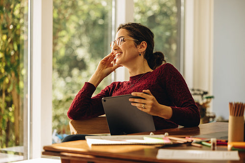 Illustration thinking of new ideas